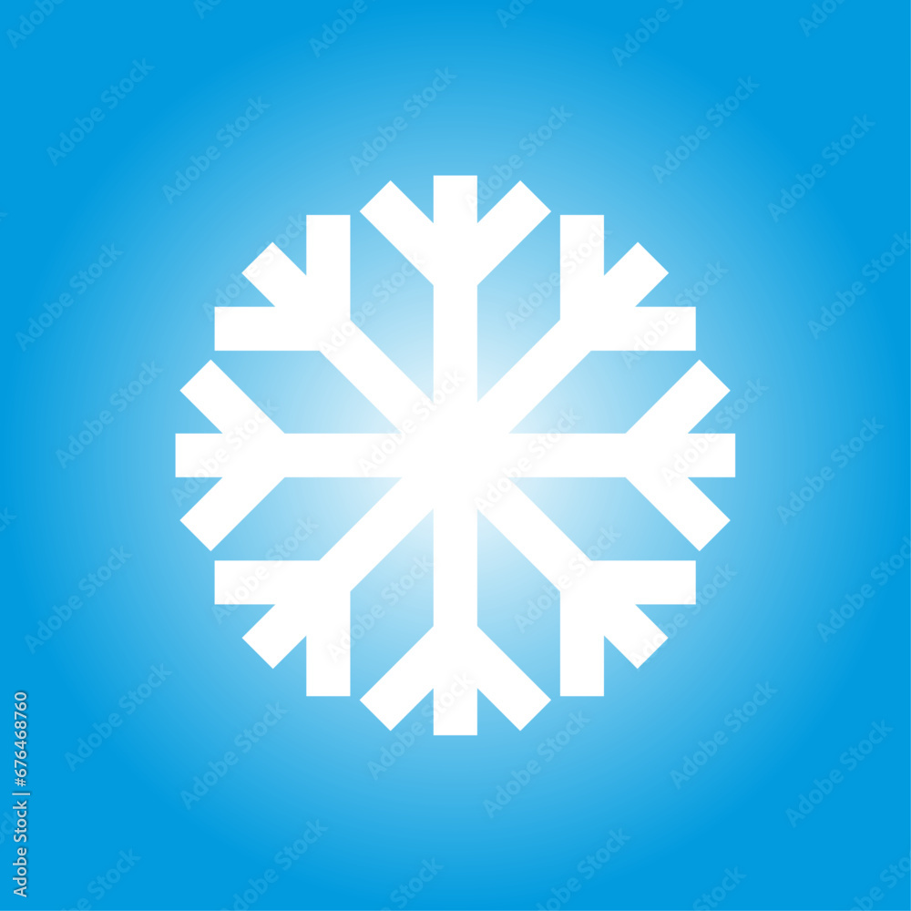 Christmas snowflake illustration Christmas snowflake illustration