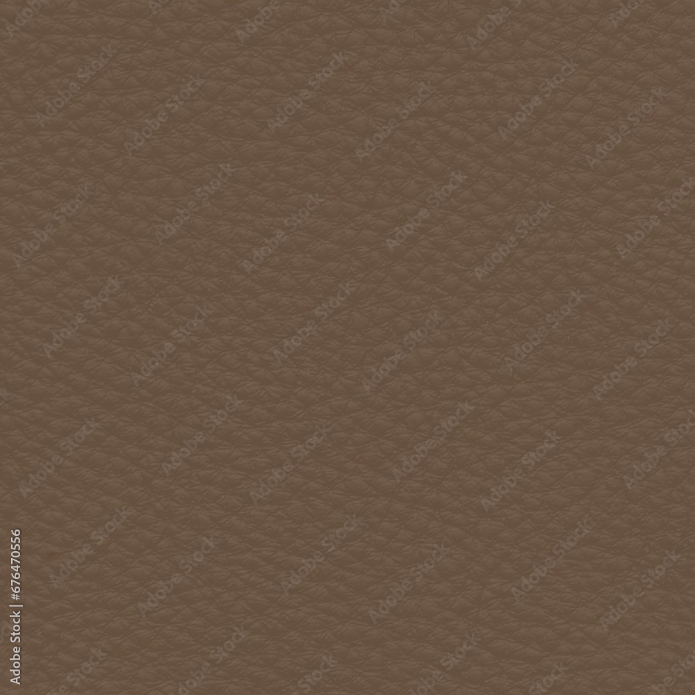 Fototapeta premium Leather texture background, natural leather material pattern close view square illustration