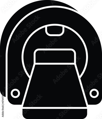 ct scan glyph icon design style