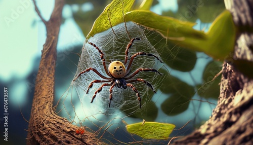 spider on a leaf