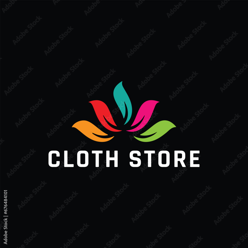 clothing fashion store logo design vector clothing fashion store logo design vector