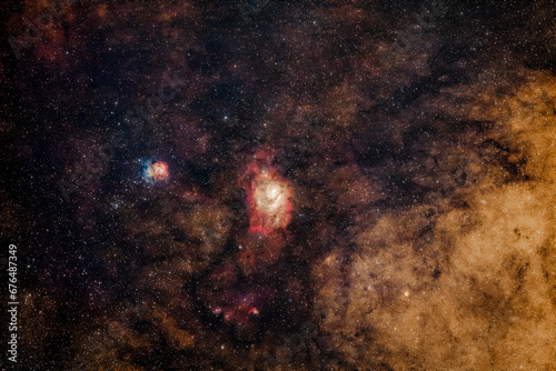 The Lagoon Nebula(M8)