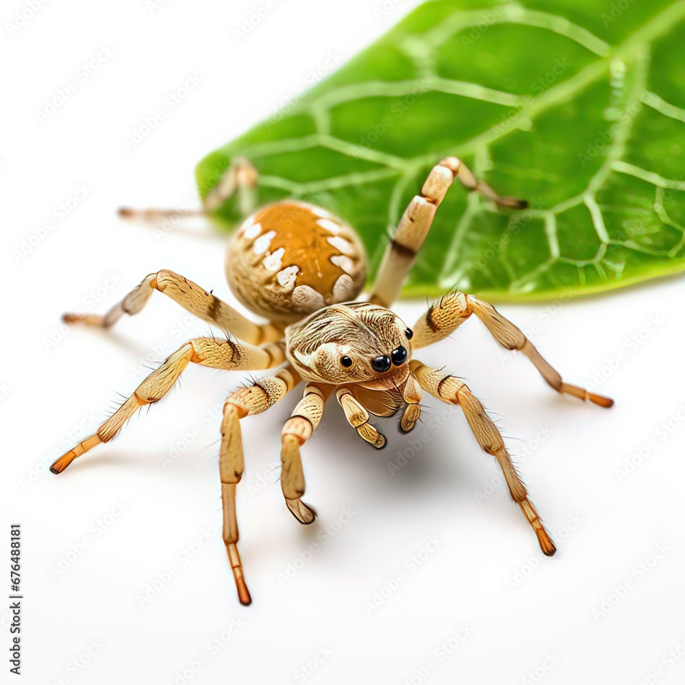 Fototapeta premium Leaf-curling Spider