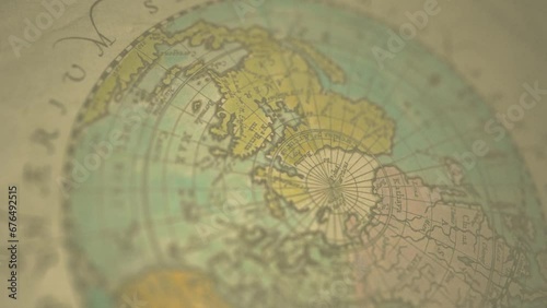 Wallpaper Mural Old Retro 1800s Science Background/ 4k motion graphics of ancient vintage 1800s science on printed retro paper background with grain and grunge noise texture Torontodigital.ca