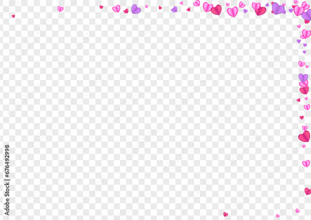 Fond Confetti Background Transparent Vector. Abstract Pattern Heart. Tender Day Illustration. Pink Confetti Volume Backdrop. Violet Honeymoon Frame. Fond Confetti Background Transparent Vector. Abstract Pattern Heart. Tender Day Illustration. Pink Confetti Volume Backdrop. Violet Honeymoon Frame.