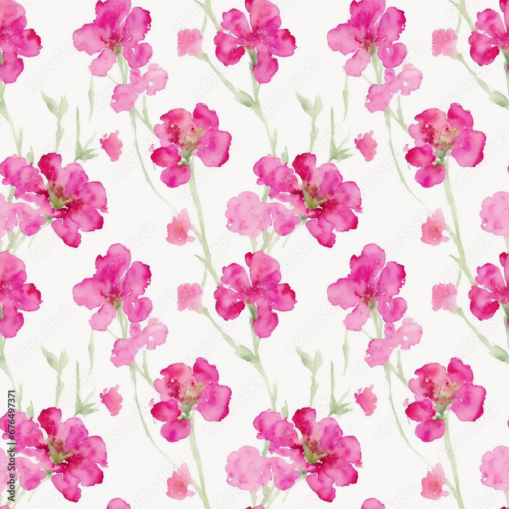 seamless watercolor floral abstract colorful wallpaper