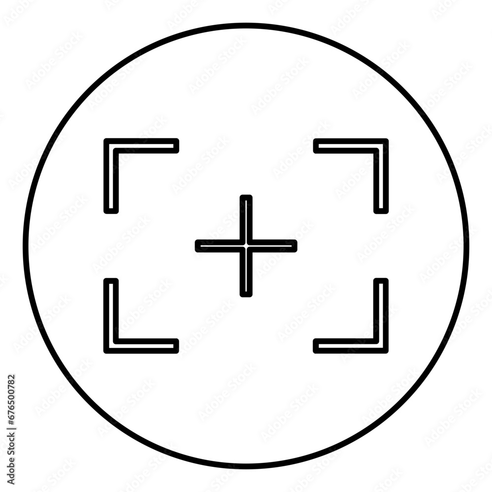 line camera icon