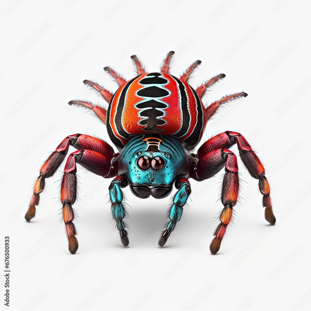 Maratus Amicus Spider Maratus Amicus Spider
