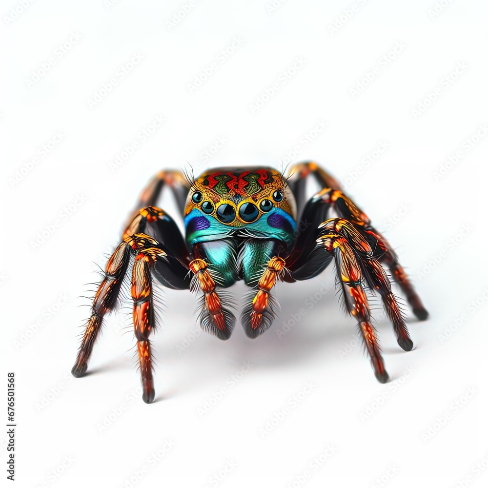 Maratus Albus Spider Maratus Albus Spider