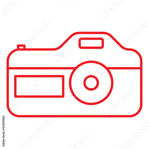 red camera icon