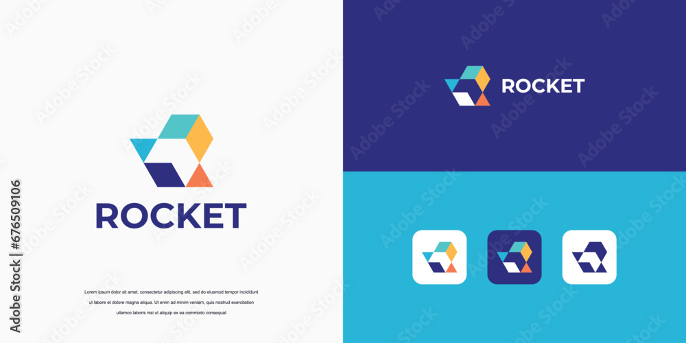 rocket logo, rocket vector launching business. rocket logo, rocket vector launching business.