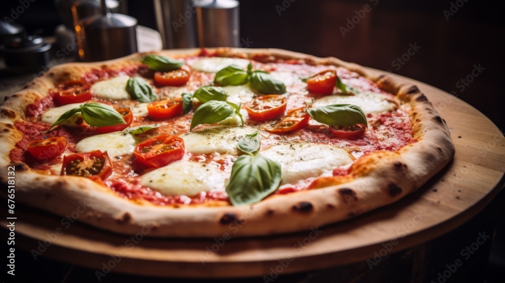 Classic Margherita Neapolitan Pizza