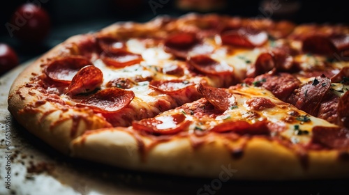 Savory Pepperoni and Sausage Pizza