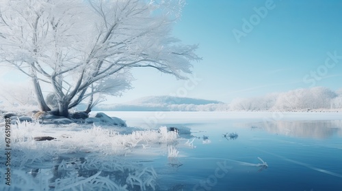 Serene Winter Landscape © Andreas