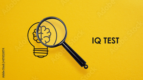 IQ test or intelligence Quotient.IQ test for employees