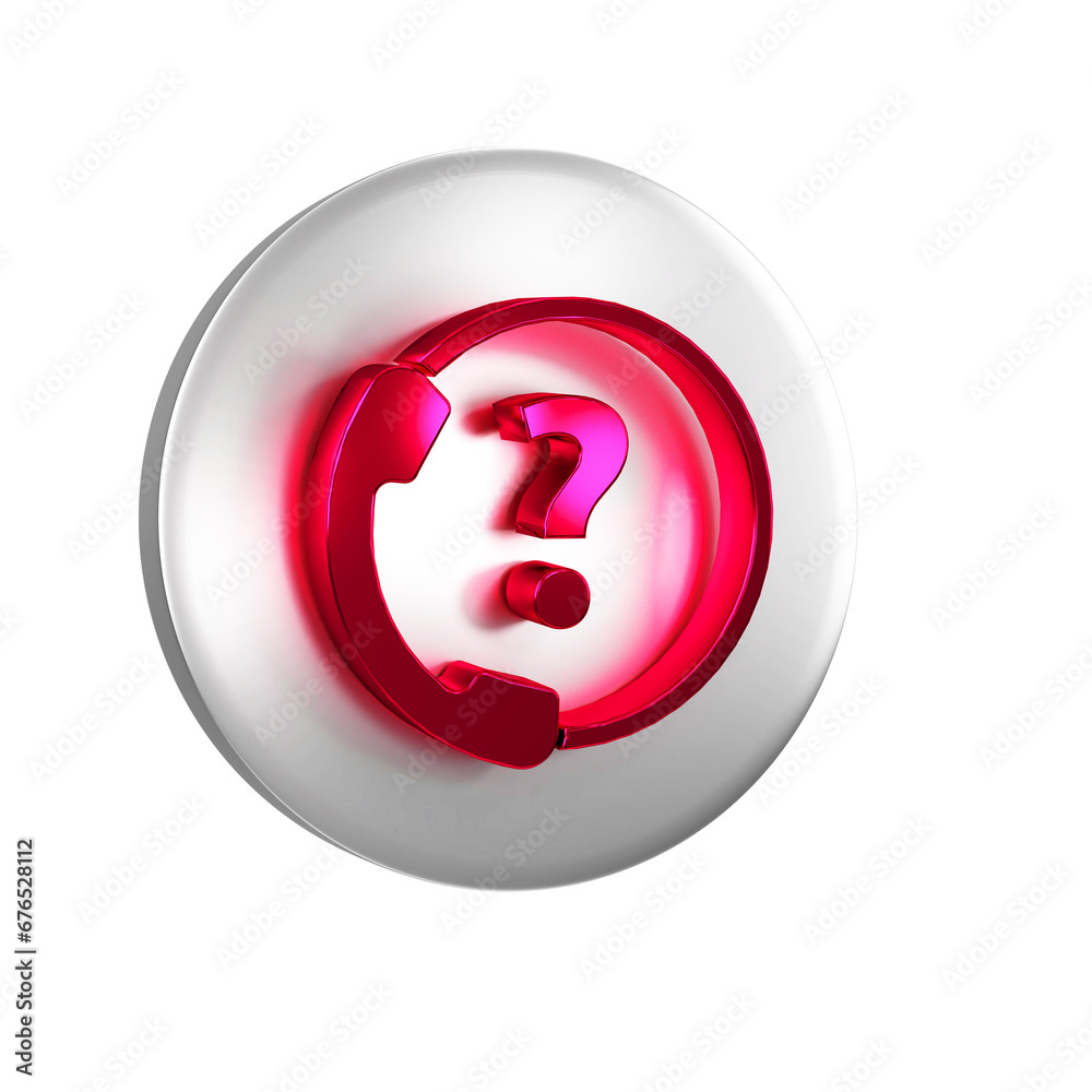 Red Telephone 24 hours support icon isolated on transparent background. All-day customer support call-center. Full time call services. Silver circle button. Red Telephone 24 hours support icon isolated on transparent background. All-day customer support call-center. Full time call services. Silver circle button.
