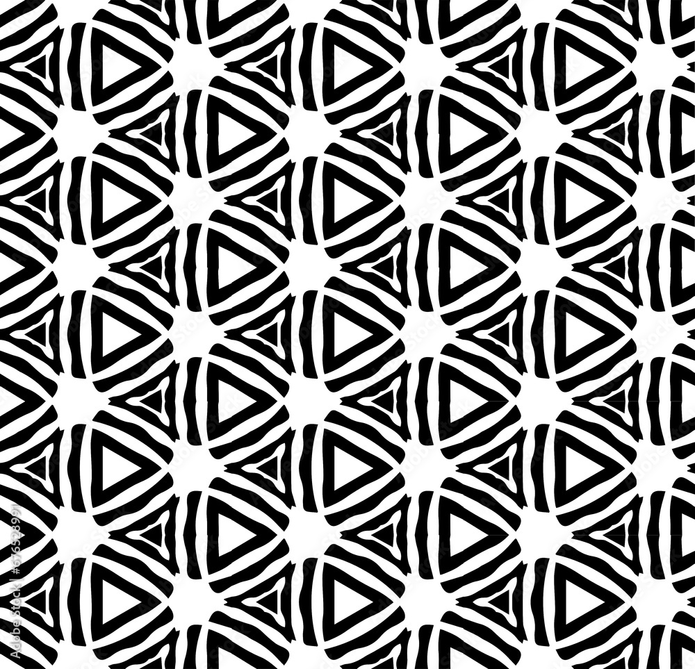Black seamless abstract pattern. Overlay for background and backdrop. Ornamental design. PNG graphic illustration with transparent background.