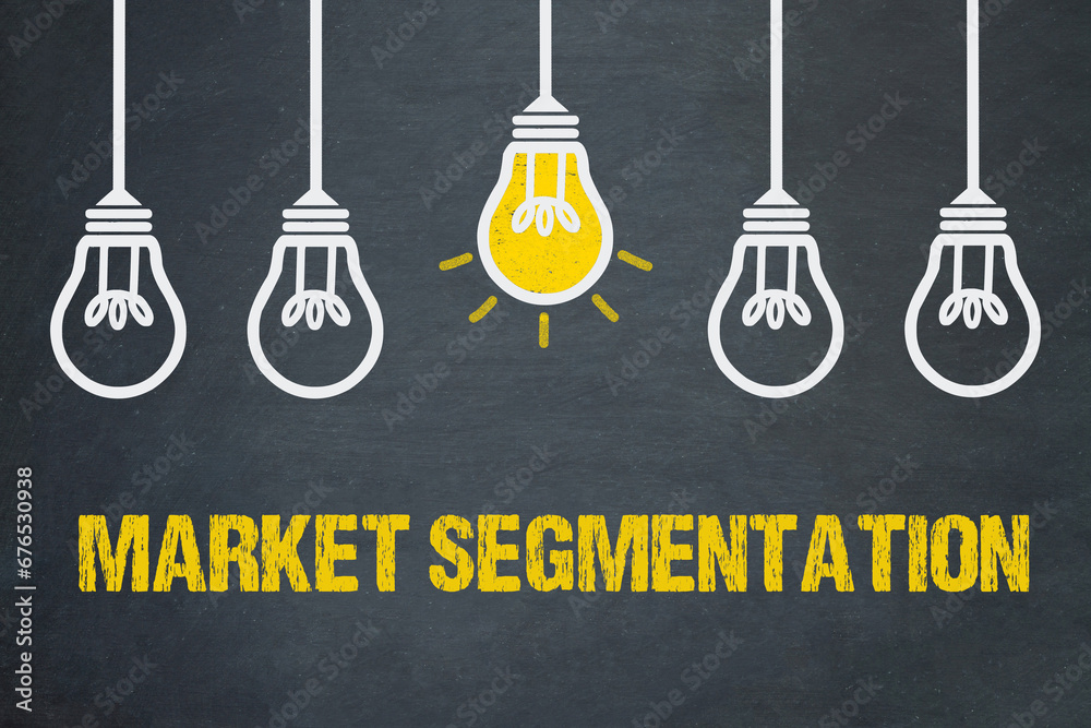 Market Segmentation - obrazy, fototapety, plakaty 