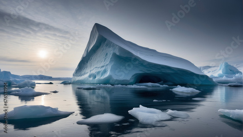 iceberg in polar regions