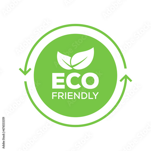 Eco-Friendly Vector isolated on white background