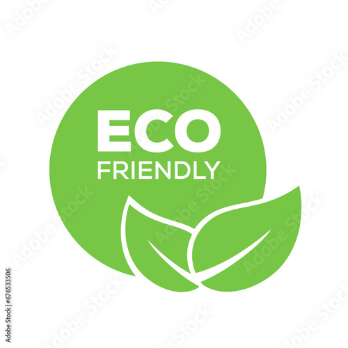 Eco-Friendly Vector isolated on white background