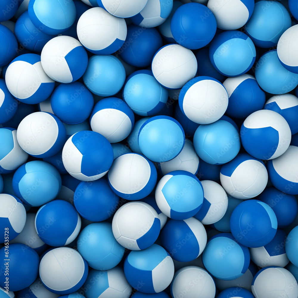 Background containing white and blue football colors created with Generative Ai Background containing white and blue football colors created with Generative Ai