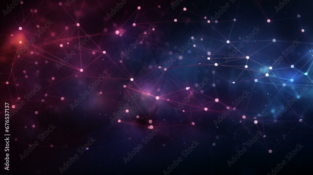 abstract background with triangles and lines