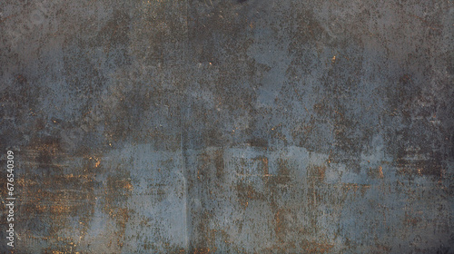 Rusty metal wall background. Dark rusty metal texture. Rust. Iron corrosion. Metal corrosion. Rusty sheet of metal.