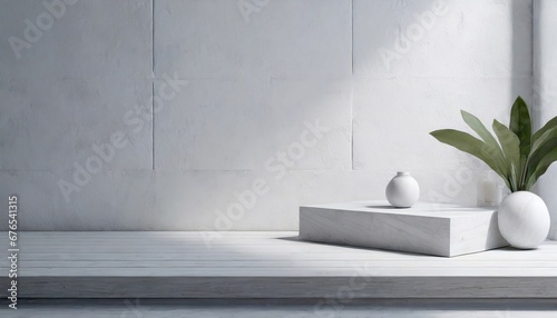Product Platform. Home Decoration with Modern Designed Flower Pots. Minimalist Style. Pots That Add Liveliness to the Windowsill