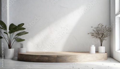 Product Platform. Home Decoration with Modern Designed Flower Pots. Minimalist Style. Pots That Add Liveliness to the Windowsill