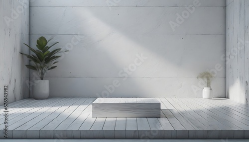 Product Platform. Home Decoration with Modern Designed Flower Pots. Minimalist Style. Pots That Add Liveliness to the Windowsill