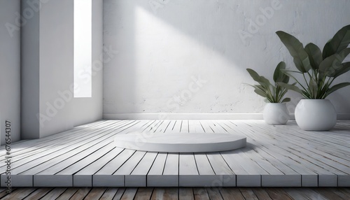 Product Platform. Home Decoration with Modern Designed Flower Pots. Minimalist Style. Pots That Add Liveliness to the Windowsill