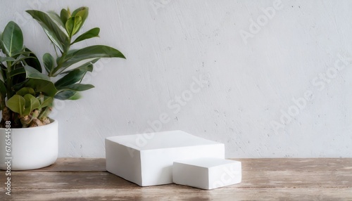 Product Platform. Home Decoration with Modern Designed Flower Pots. Minimalist Style. Pots That Add Liveliness to the Windowsill
