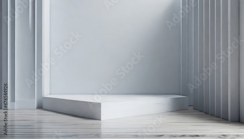 Product Platform. Home Decoration with Modern Designed Flower Pots. Minimalist Style. Pots That Add Liveliness to the Windowsill