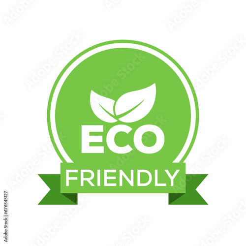 Eco-Friendly Vector isolated on white background