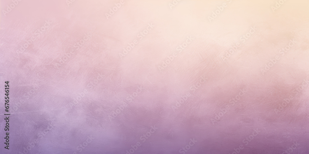 Noise Texture Banner Design with Pastel Purple and Beige Gradient