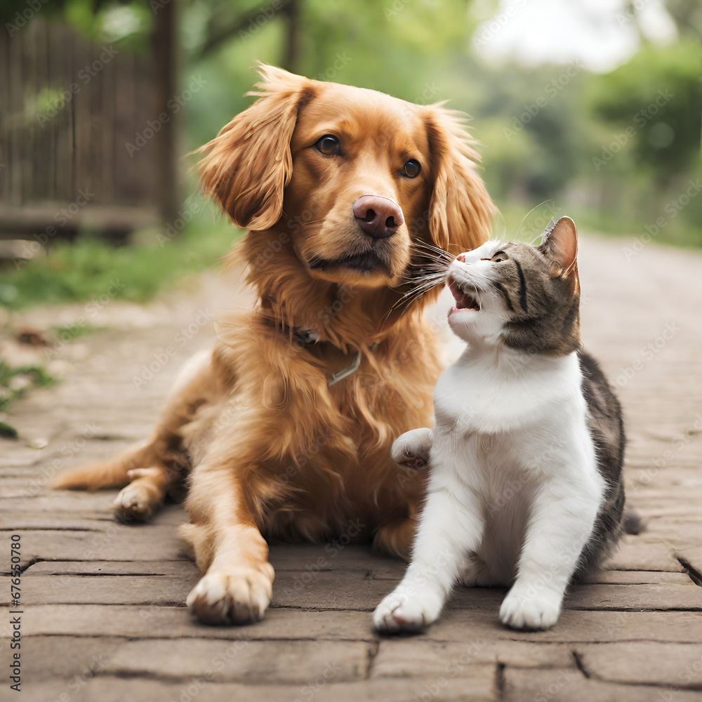 dog and cat dog and cat