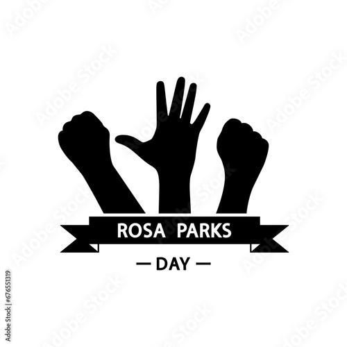 Rosa Parks Day, civil rights activist. American activist.