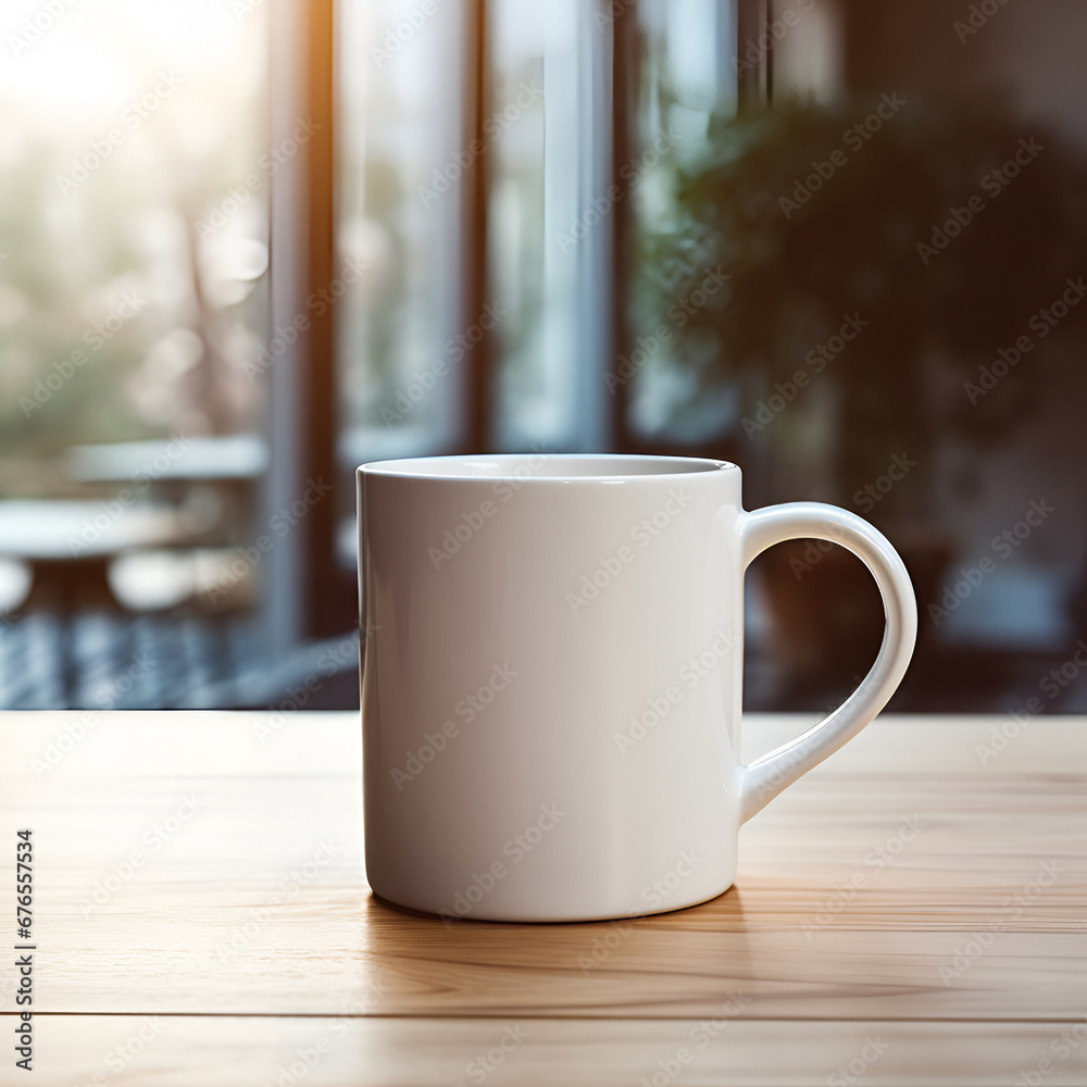 3d render of plain cup of coffee for mock up , ai generated 3d render of plain cup of coffee for mock up , ai generated