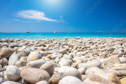 Pebbles on the beach, Oludeniz, Turkey