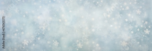 Snow winter banner background  © nnattalli