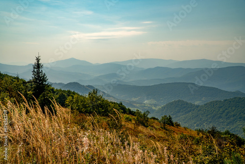 Fototapeta Naklejka Na Ścianę i Meble -  The Bieszczady Mountains, Carpathians, Poland.