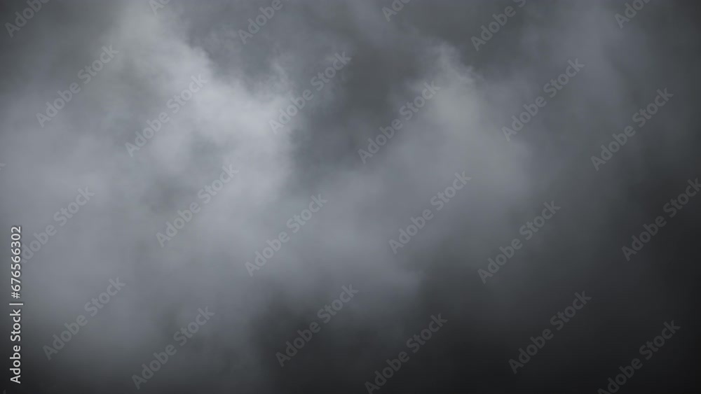 Cinematic spooky magic Halloween horror-show atmospheric swirling smoke ...