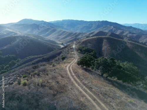 Landscape in the mountains