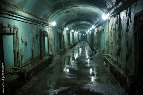 The tunnels of the russian underground museum