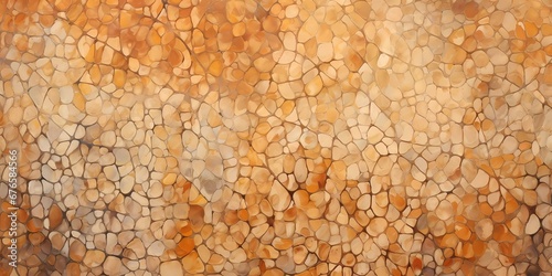An Abstract natural textured art illustration with different shapes. Abstract pattern