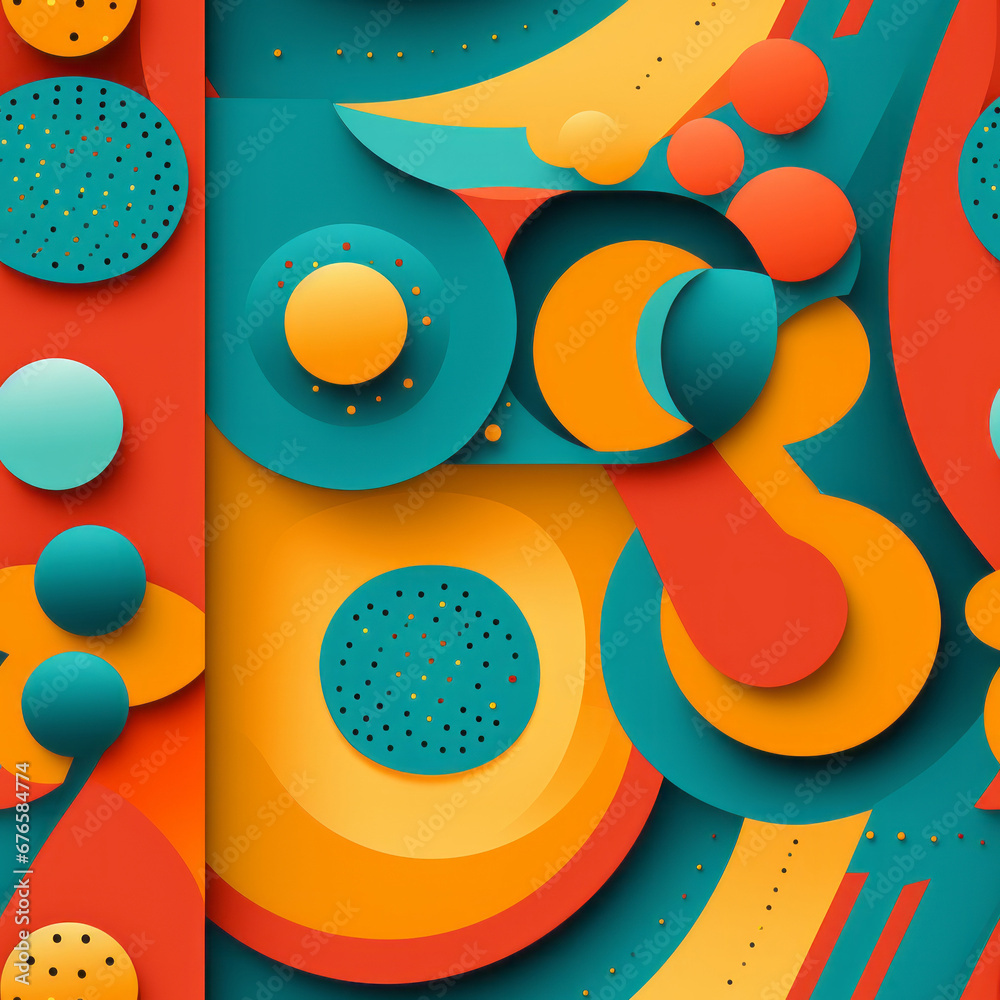 Obraz premium Futuristic Progress: Modern Graphic Design