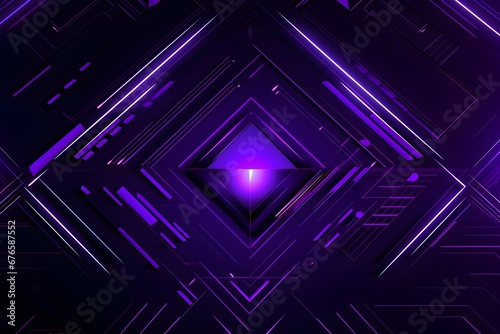 Futuristic purple technology pattern background