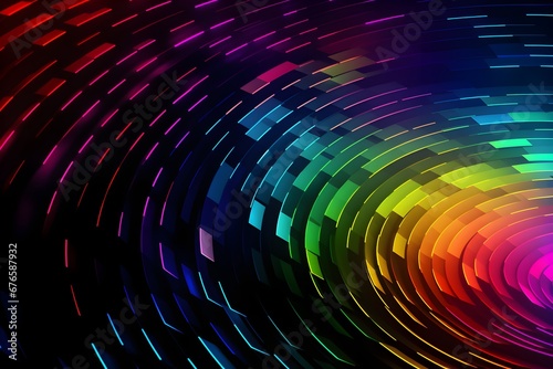 Rainbow futuristic modern background, colorful gradient wallpaper