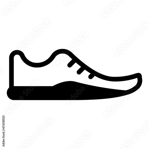 shoe icon solid style